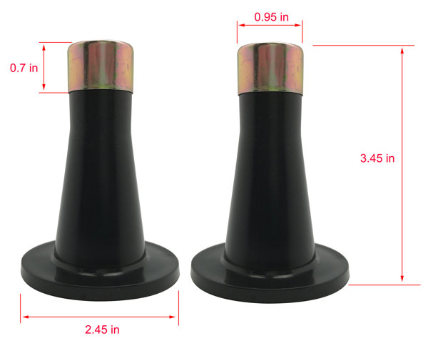 InRoom Designs Glide Bed Legs Wayfair